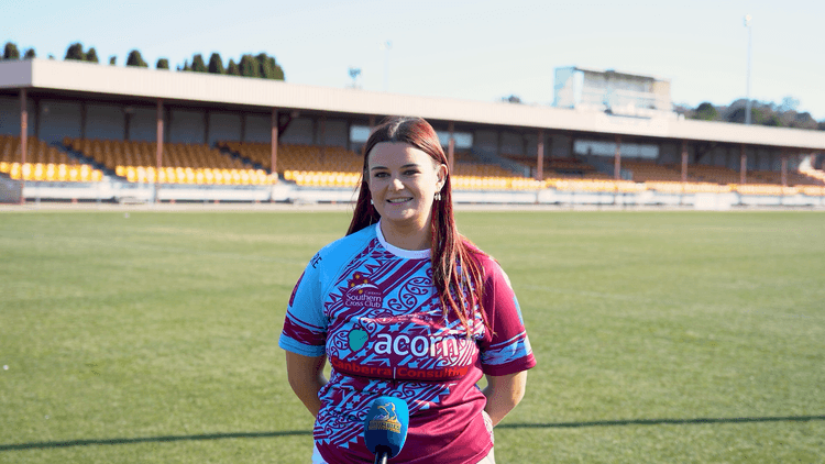 Sydnee Cooke of the Wests Lionesses for the 2025 BentSpoke Premier 15s finals