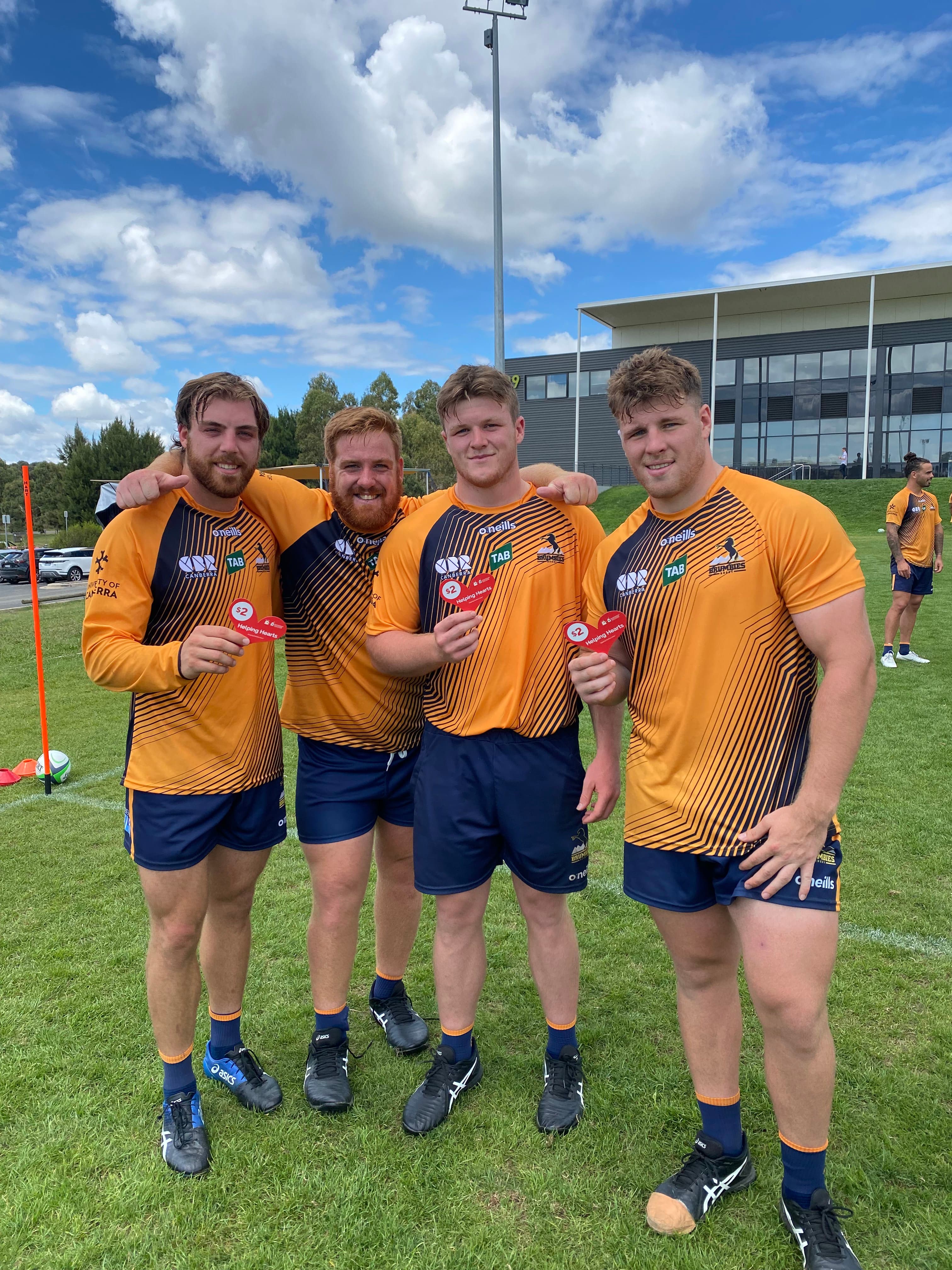 Brumbies Helping Hearts 2022