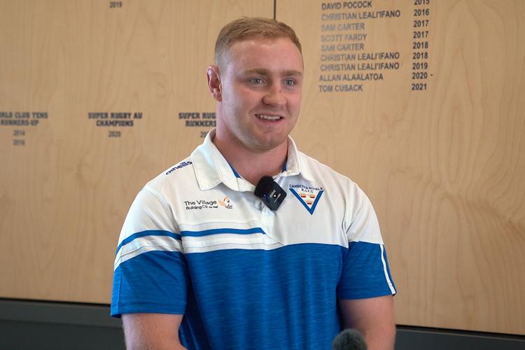 Brumbies earlier announced Liam Bowron's full time promotion to the Club's Super Rugby Pacific Squad.