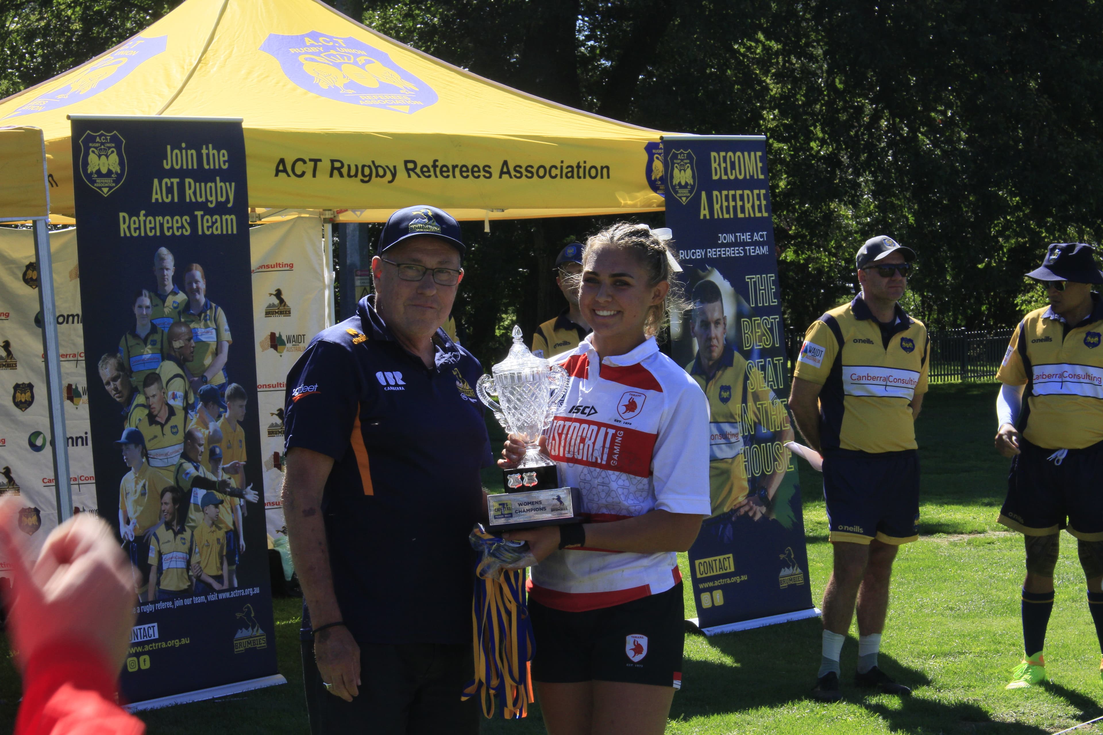 Vikings women's Player of the match Capital 7s