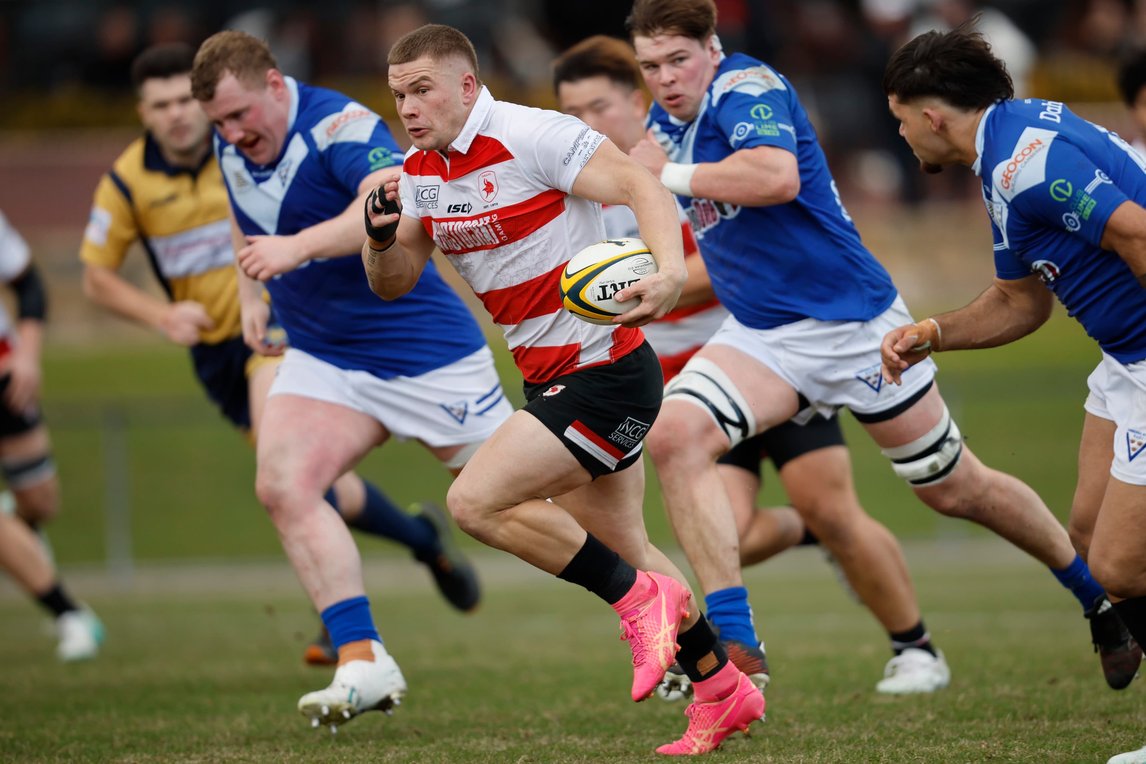 Joe Wadman Tuggeranong Vikings, photo by Greg Collis - @cbrsportsphotography.