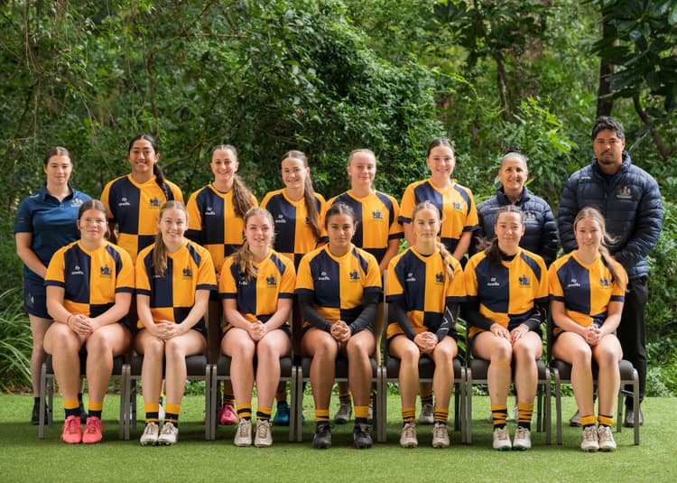 2024's ACT Schoolgirls 7s squad.