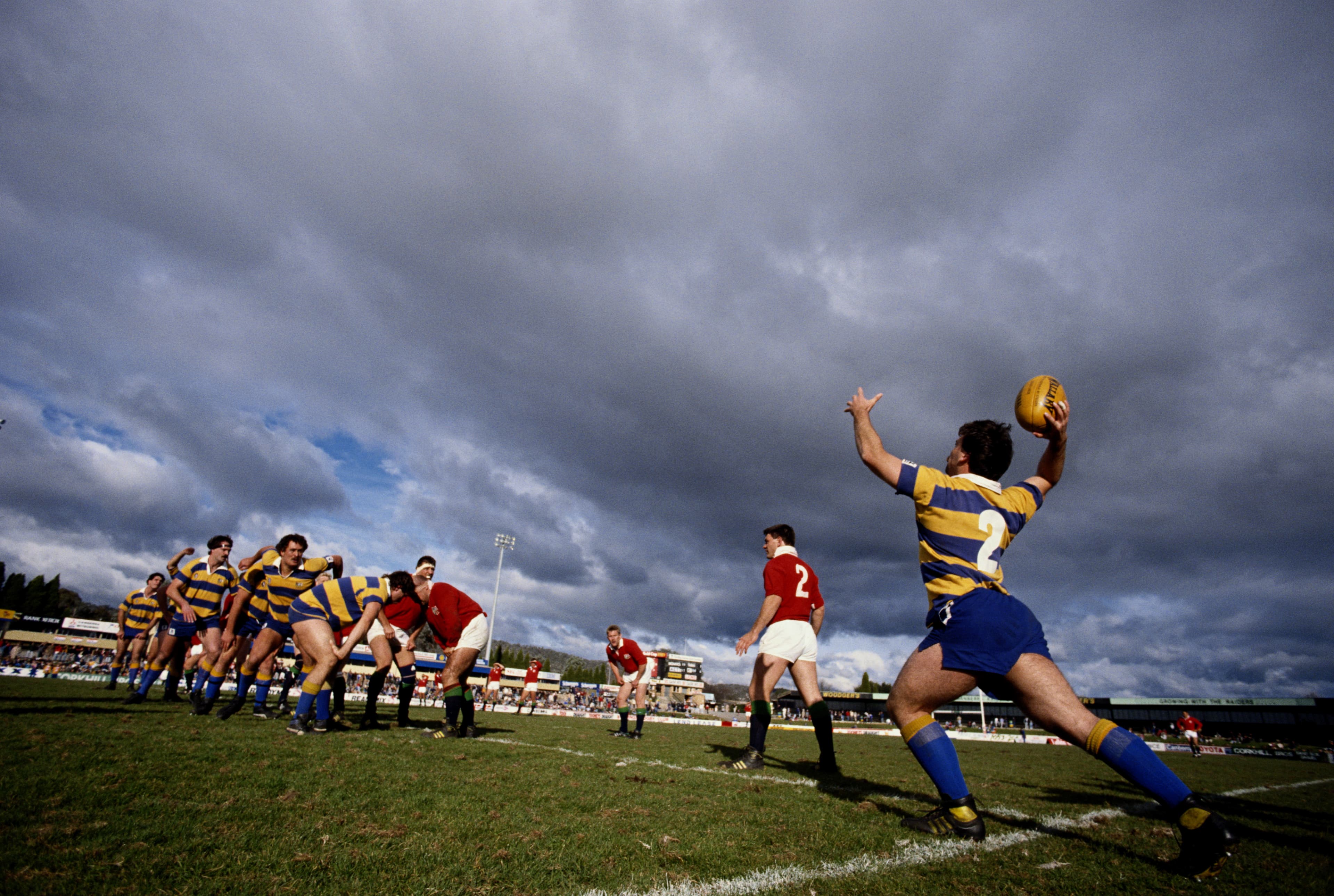 1989's match between ACT and the British Lions at the Seiffert Oval in Canberra.