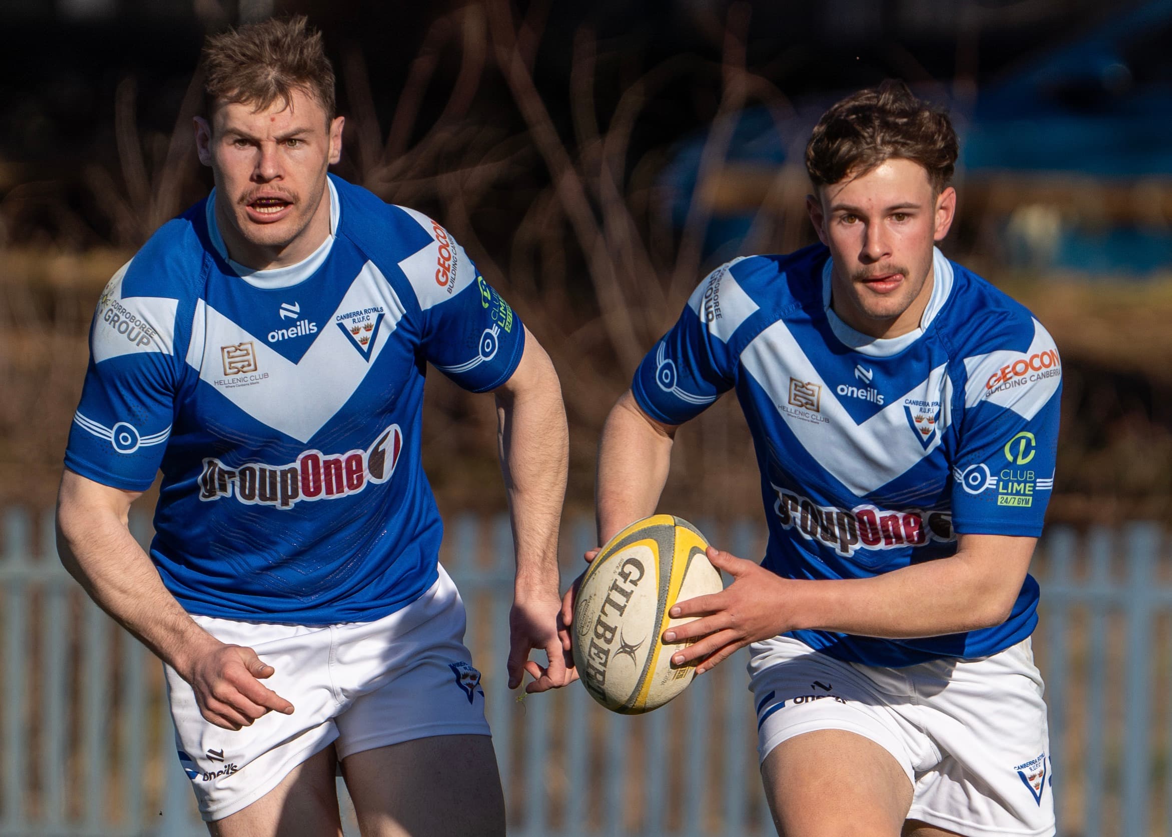 Canberra Royals 2024 Joey Henry and Lincoln Smith