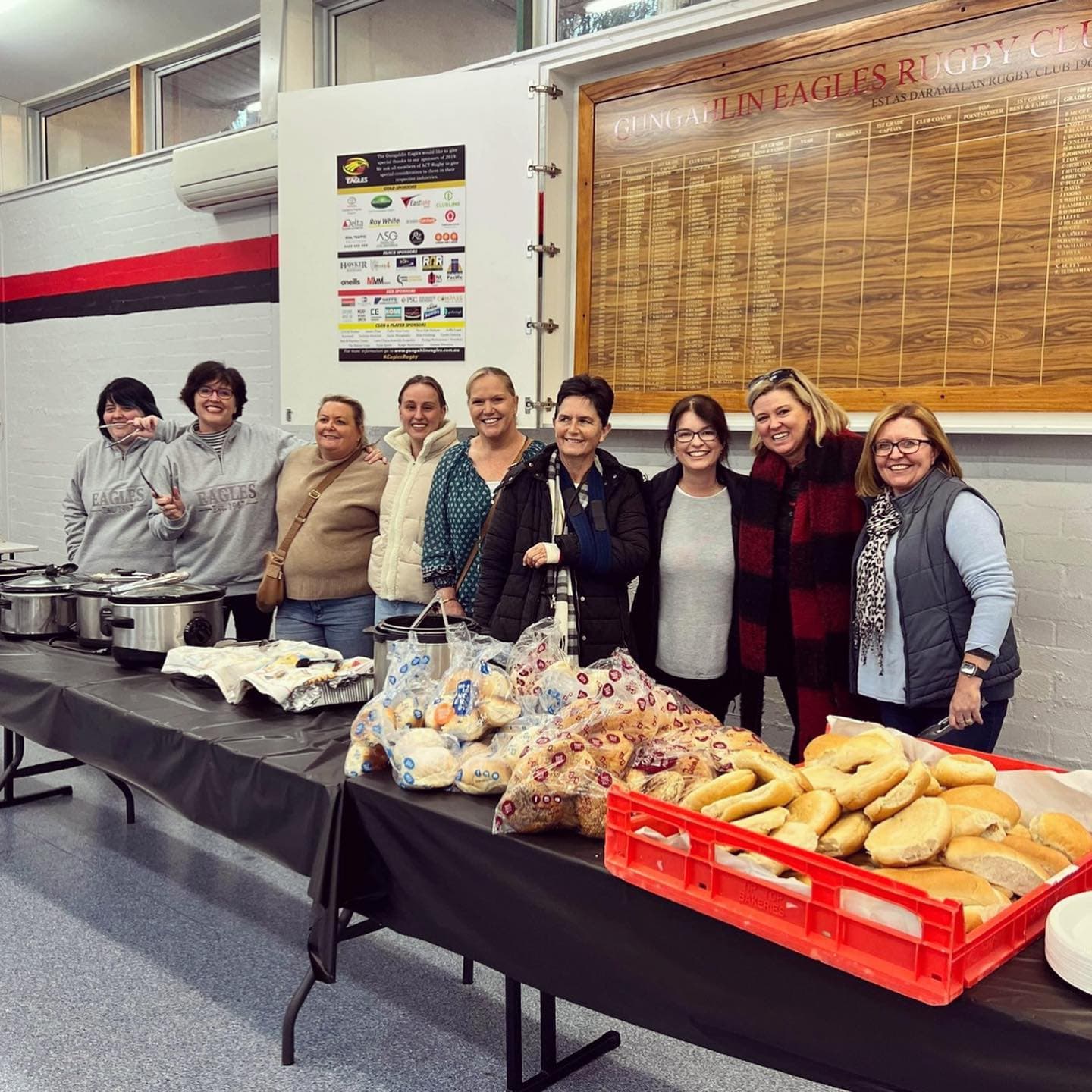 Gungahlin Eagles volunteers