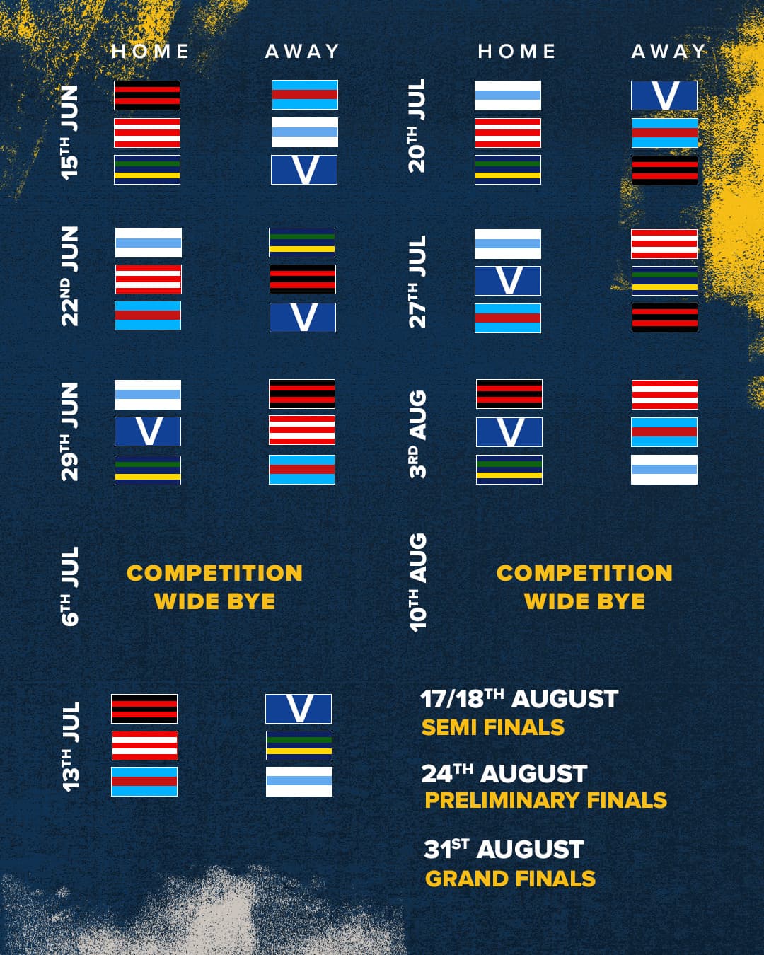 Premier Rugby 2024 Fixtures