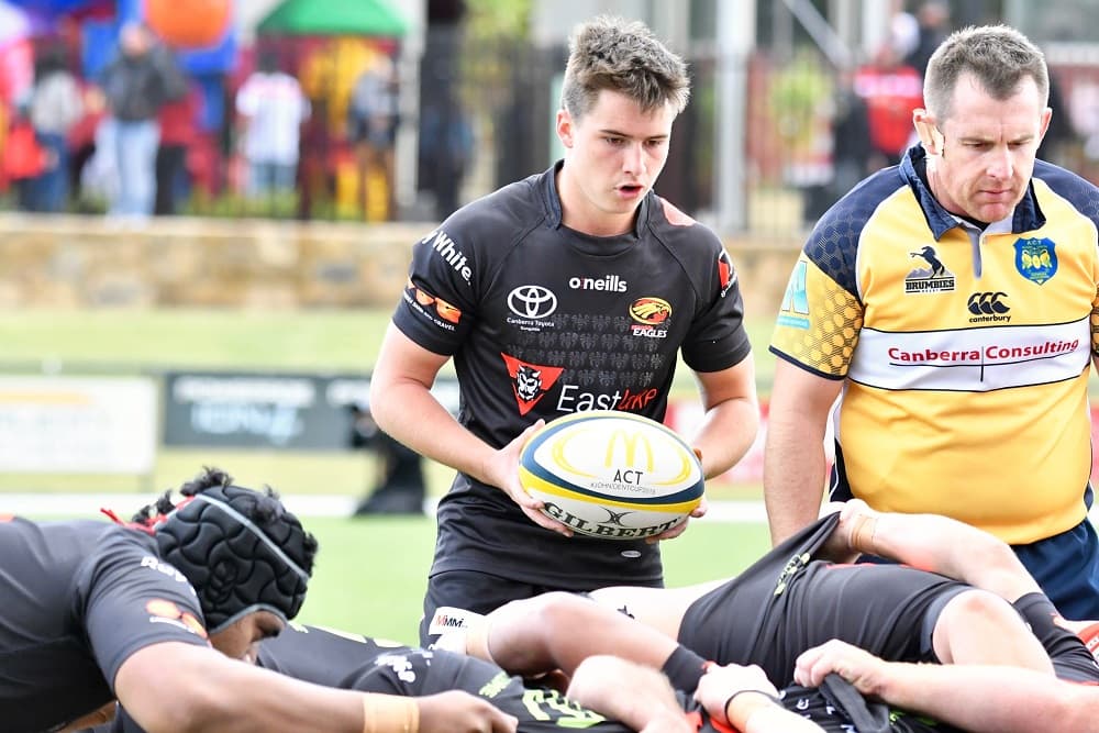 Joel Atkins (pictured) has made a seamless transition from schools rugby to the senior level.