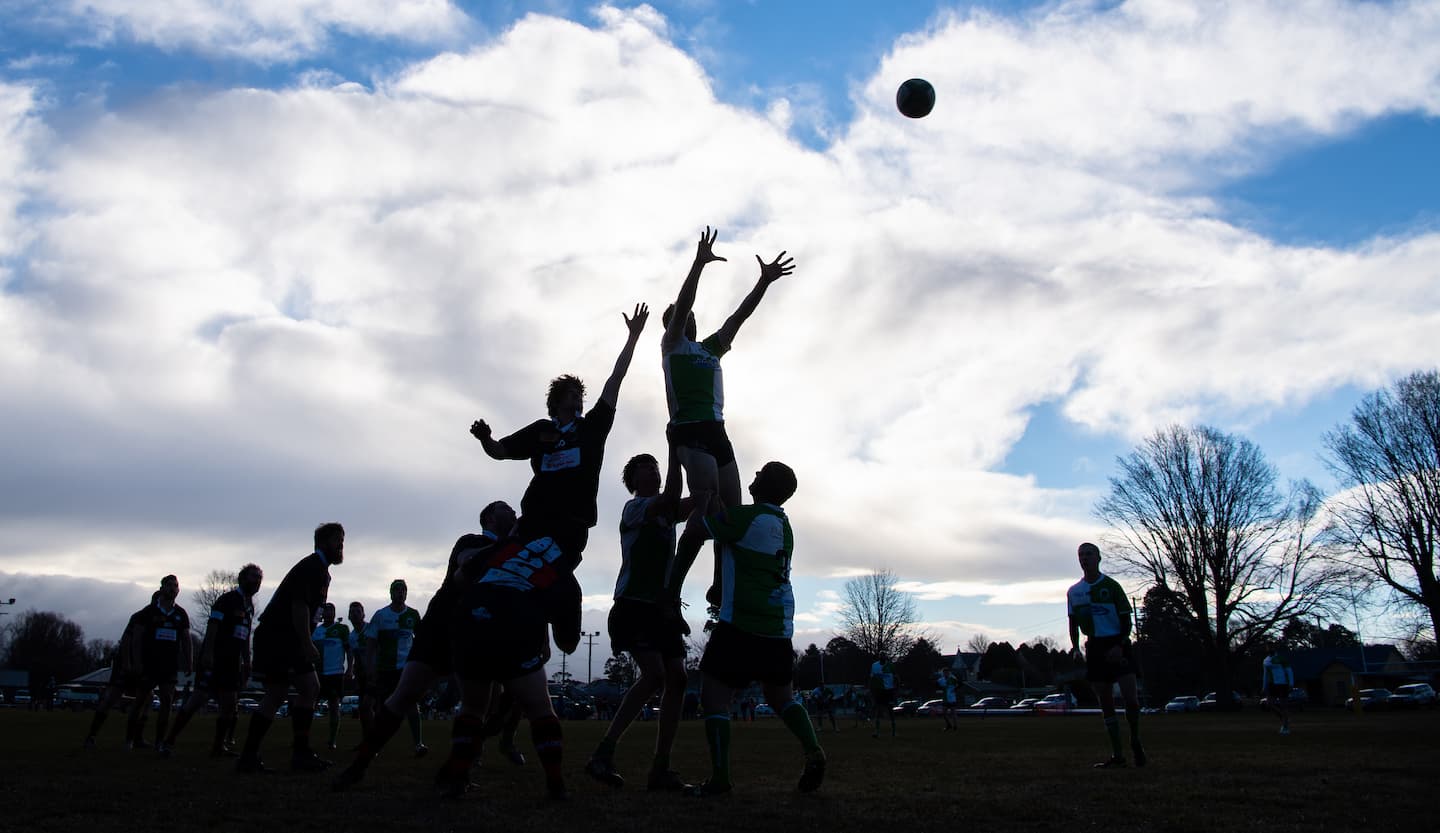 ACT Club Rugby Lineout