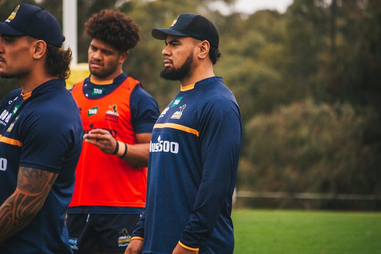 The former Junior All Black on deck at Brumbies HQ. 